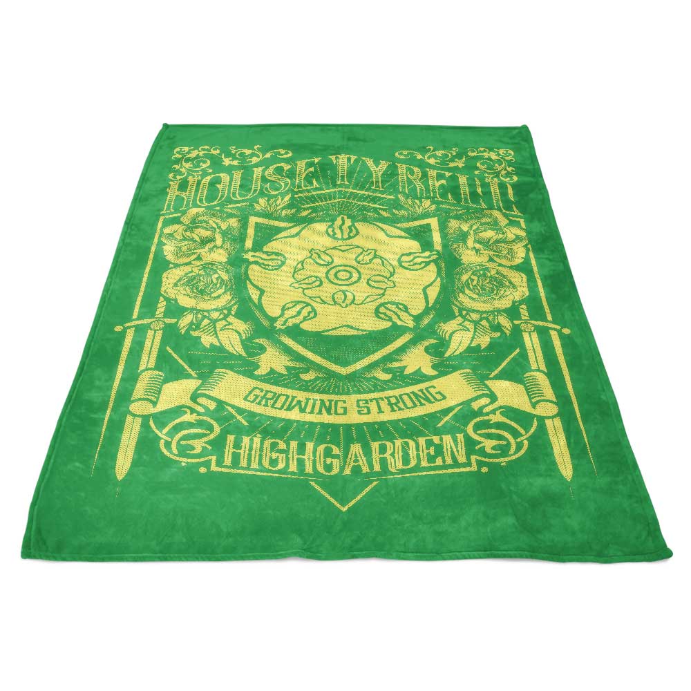Arinesart's Soft and Plush Vintage Rose Pattern Fleece Blanket