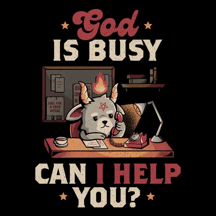 Ultra-Soft 'God is Busy' Fleece Blanket Made in USA
