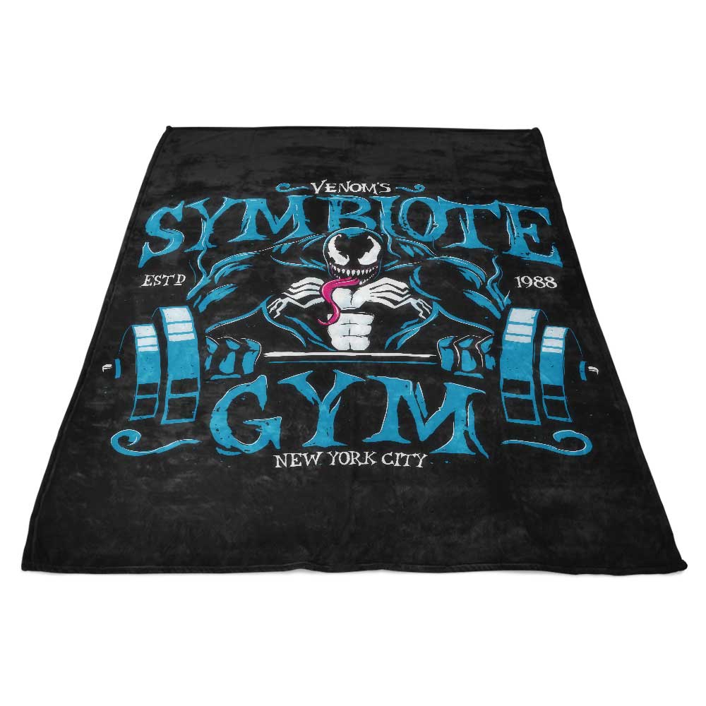 Dark Symbiote Gym - High - Quality Fleece Blanket for Cozy Comfort
