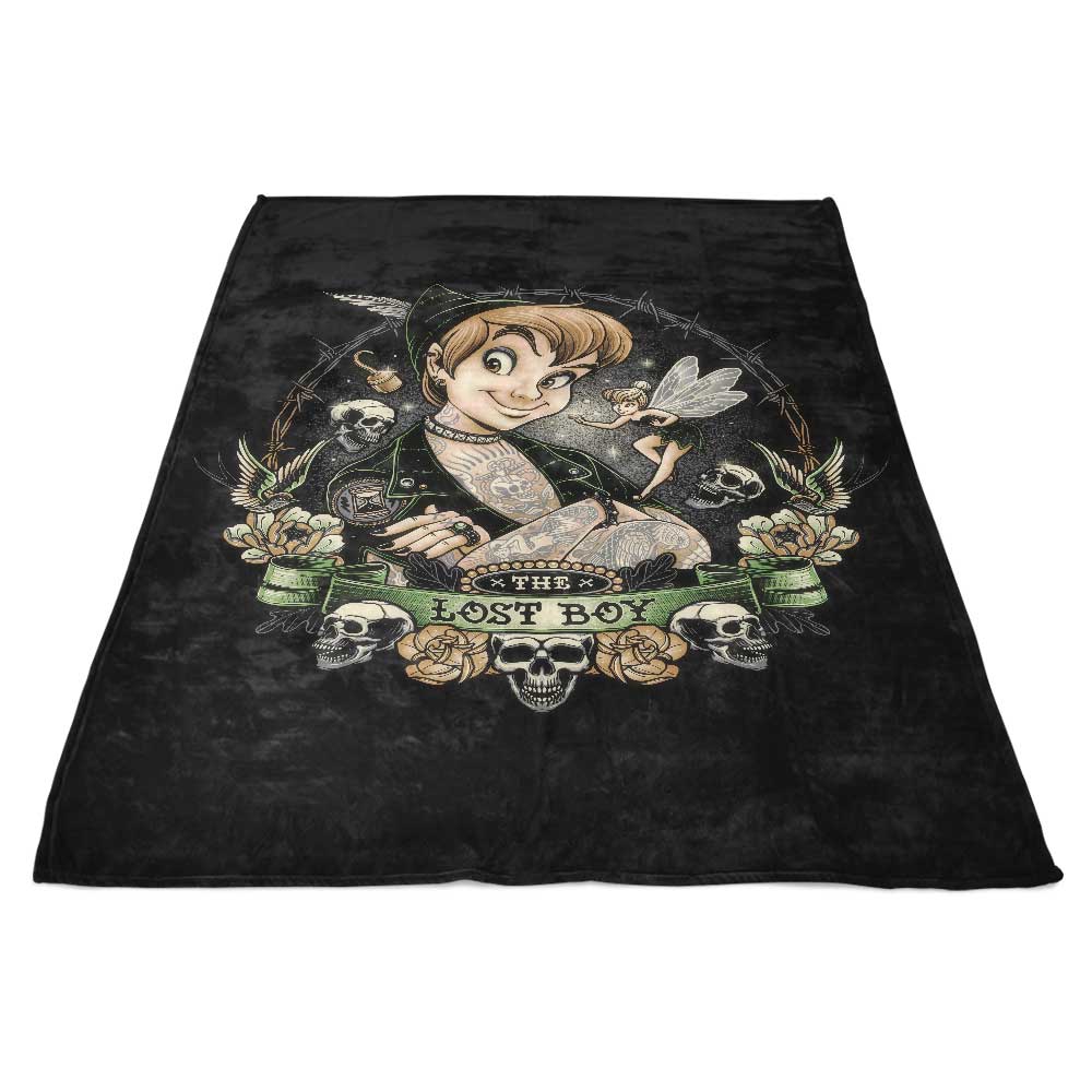 Soft and Plush 'Lost in Neverland' Fleece Blanket by Momma Gorilla