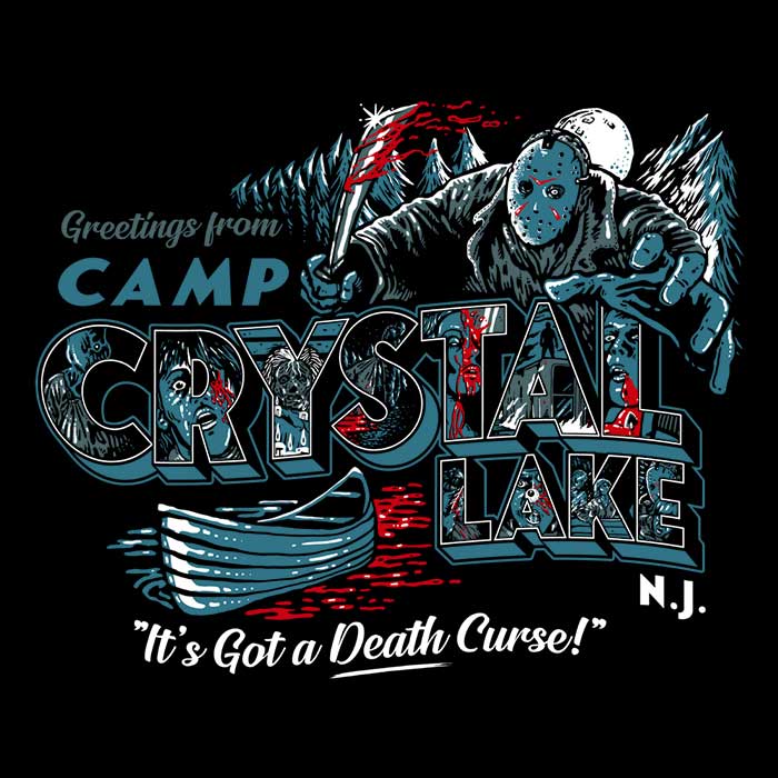 Cozy Fleece Blanket for a Virtual Visit to Crystal Lake