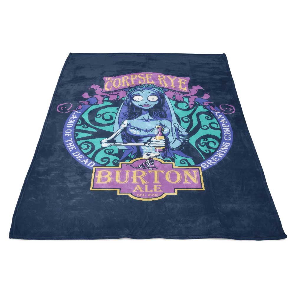 Corpse Rye-themed Ultra-soft Fleece Blanket for Comfort