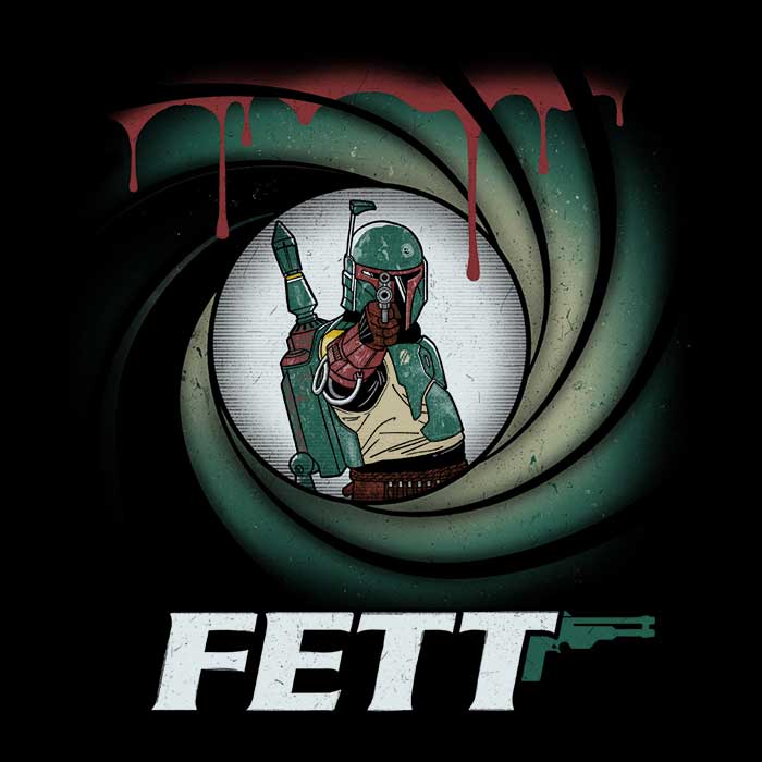 Agent Fett Themed High - Quality Polyester Fleece Blanket
