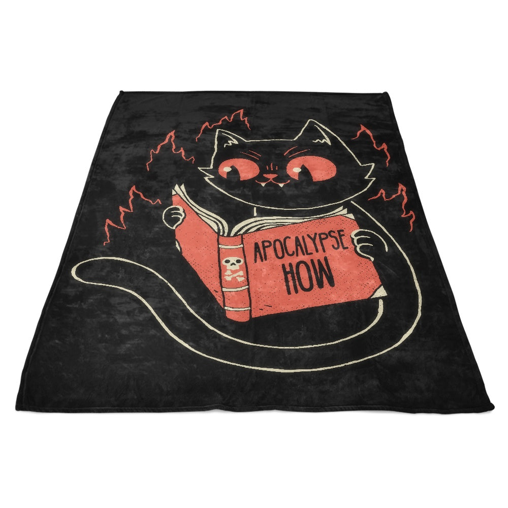 Apocalypse How Fleece Blanket - A Cozy DinoMike Creation