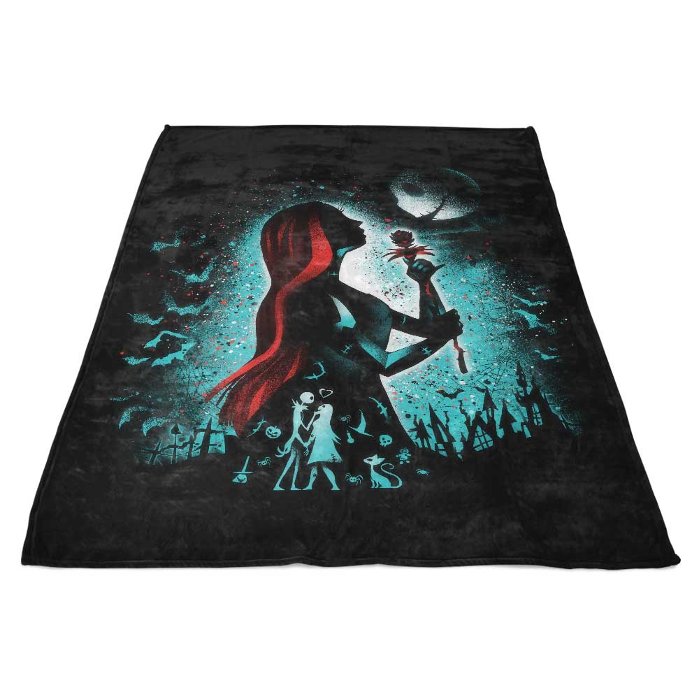 Alemaglia's Cozy Fleece Blanket with Ragdoll in Love Design