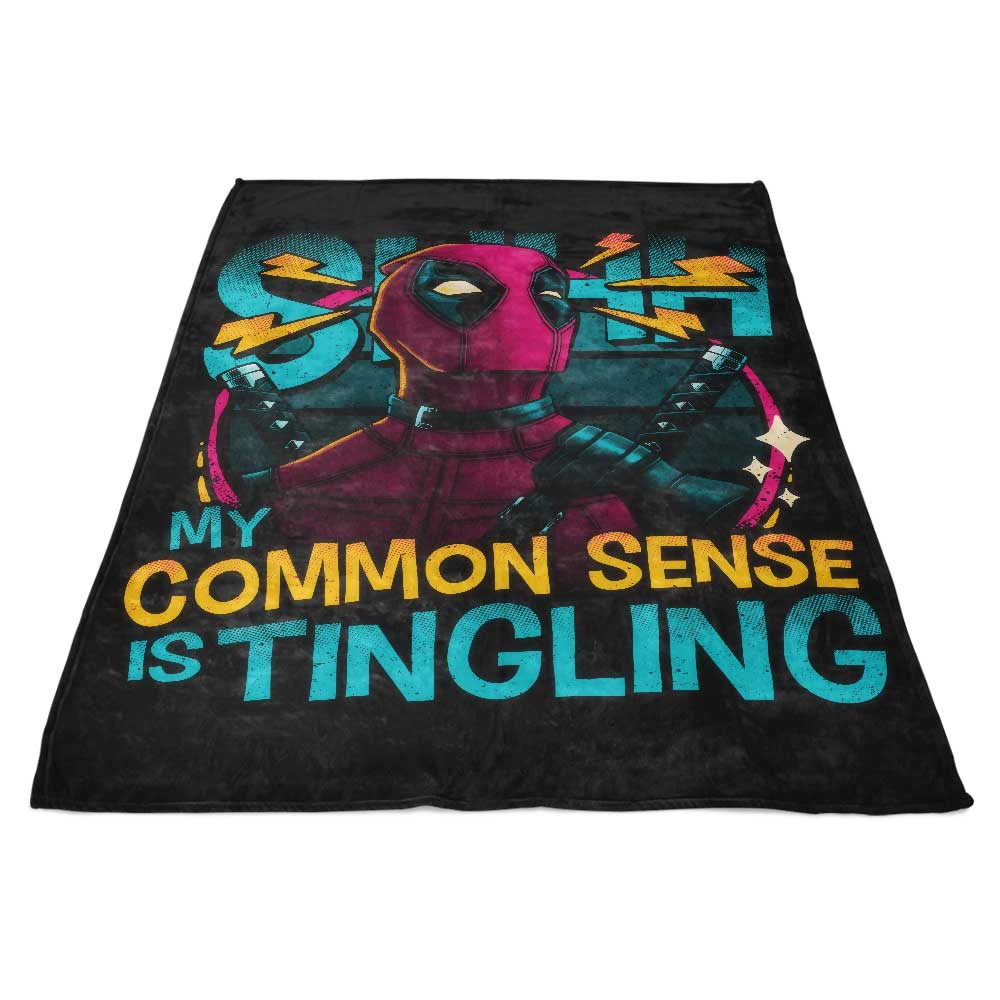 Comfortable Fleece Blanket with the Concept of Common Sense
