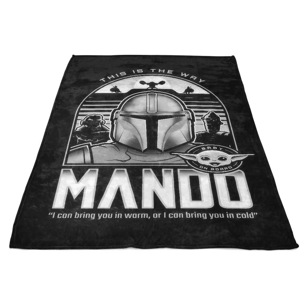 Stationjack's Ultra - Soft Mando and Friends Polyester Fleece Blanket