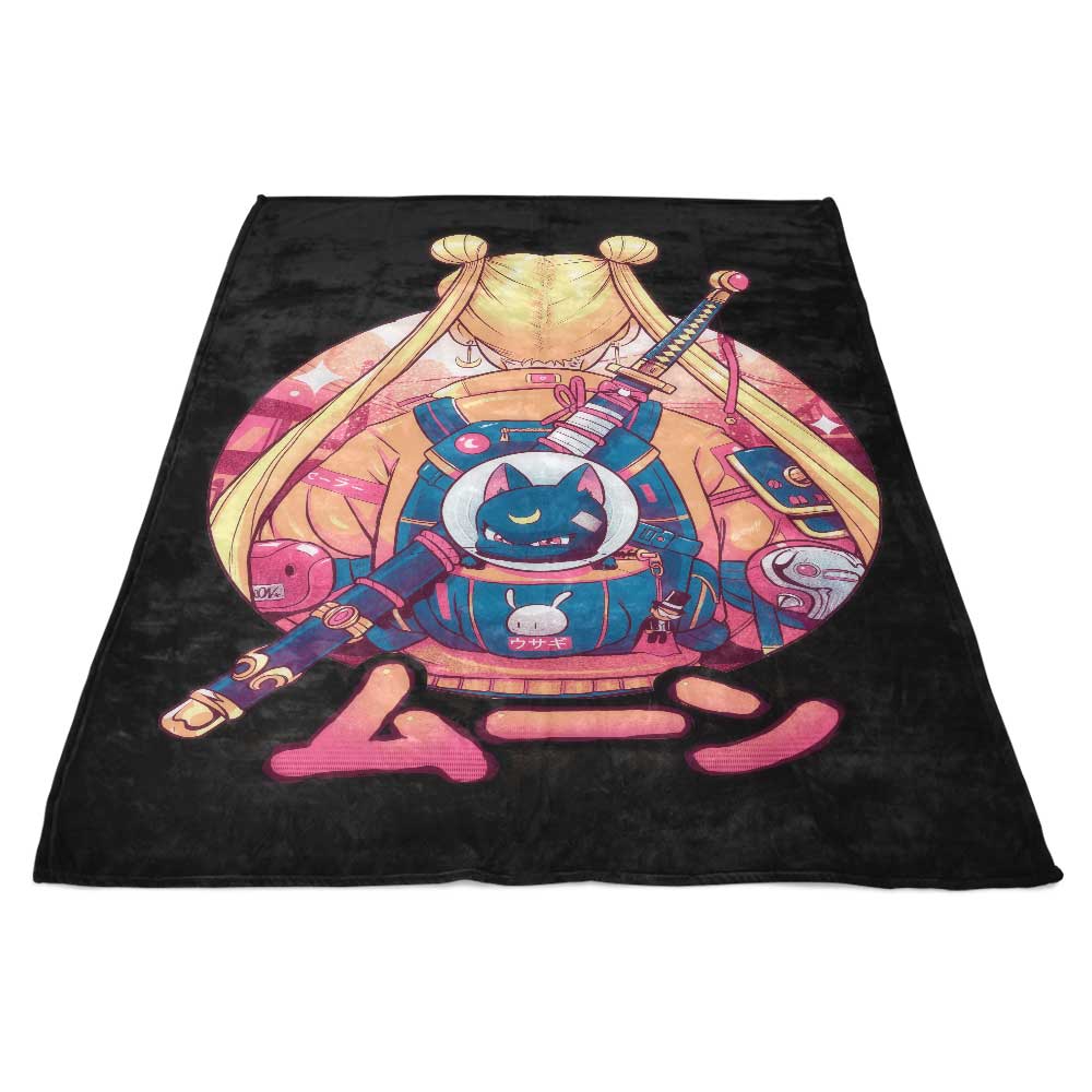 Winter Moon Cozy Polyester Fleece Blanket for Warmth