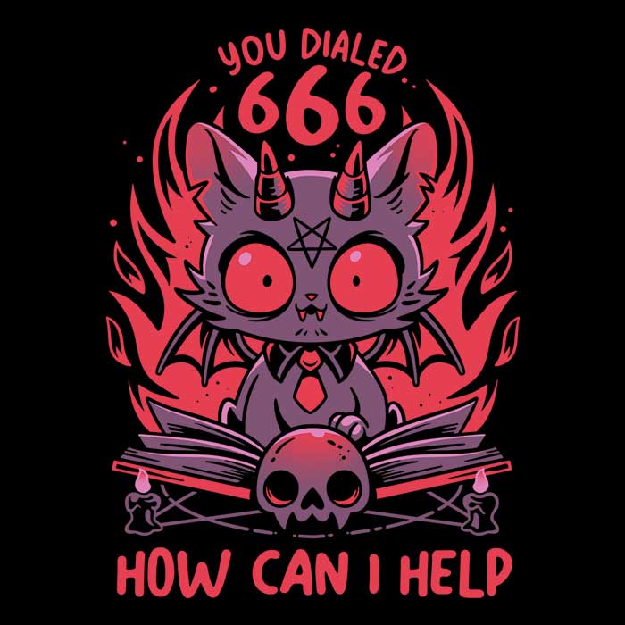 Soft Fleece Blanket with Satanic Support Cat Design