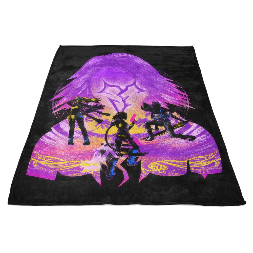 Ultra - Soft Fleece Blanket: Treasure Spear Hunters Design