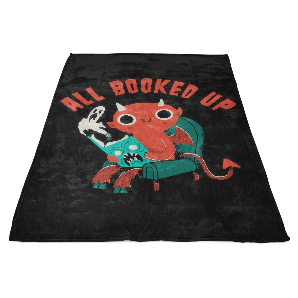 Super Soft 'All Booked Up' Polyester Fleece Blanket
