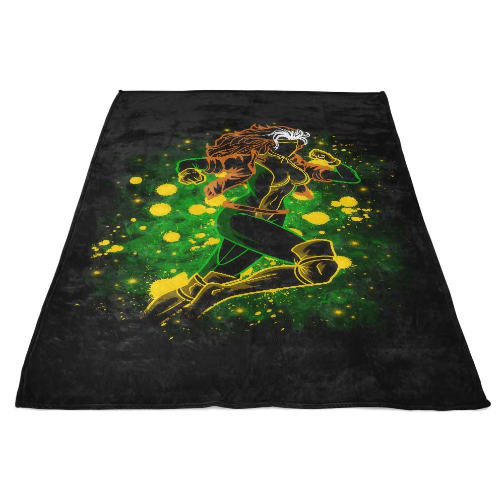 Soulkr's Inked Sugar Super-Soft Polyester Fleece Blanket