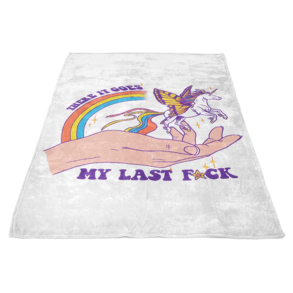 There it Goes - Cozy Polyester Fleece Blanket for Comfort