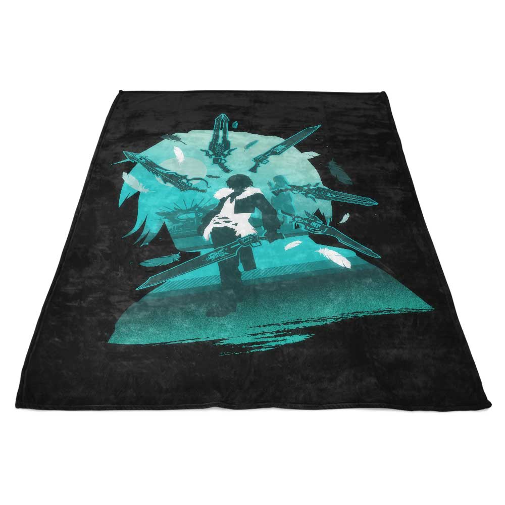 Ultra - Soft 'Attack of Squall' USA - Made Fleece Blanket
