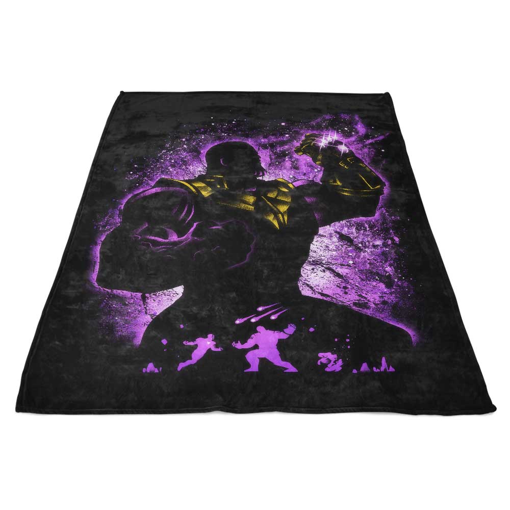 Ultra - Soft Alemaglia Fleece Blanket Inspired by The Mad Titan