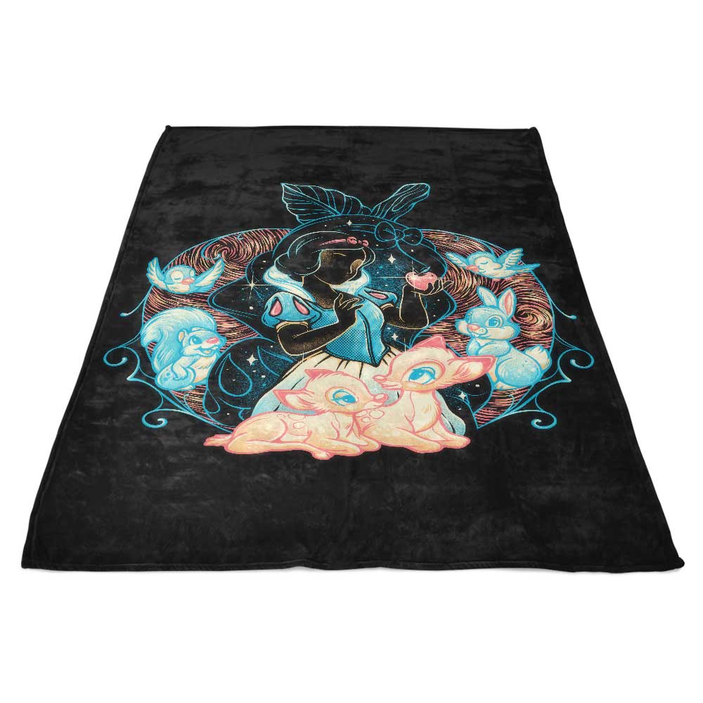 Fleece Blanket - The Most Enchanting One in the Night