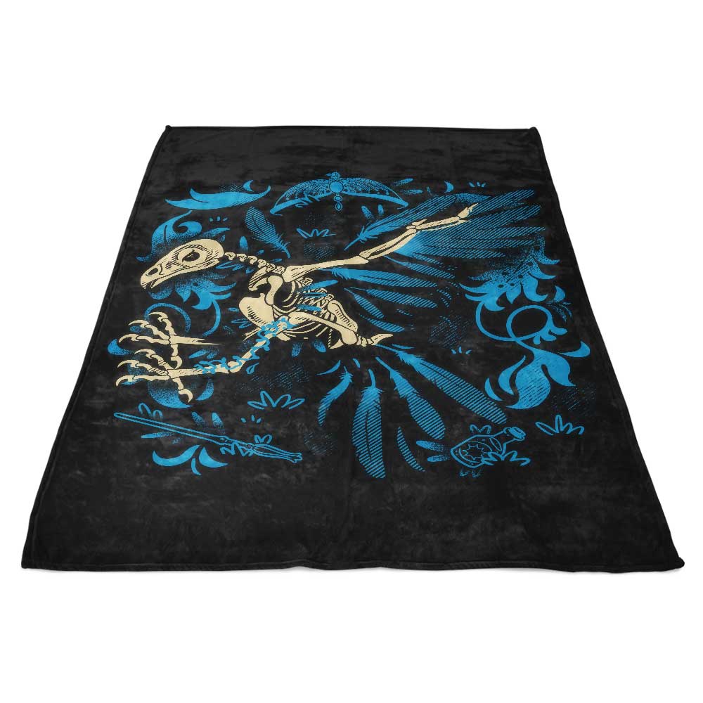 Eagle Fossil Ultra-Soft and Plush Fleece Blanket