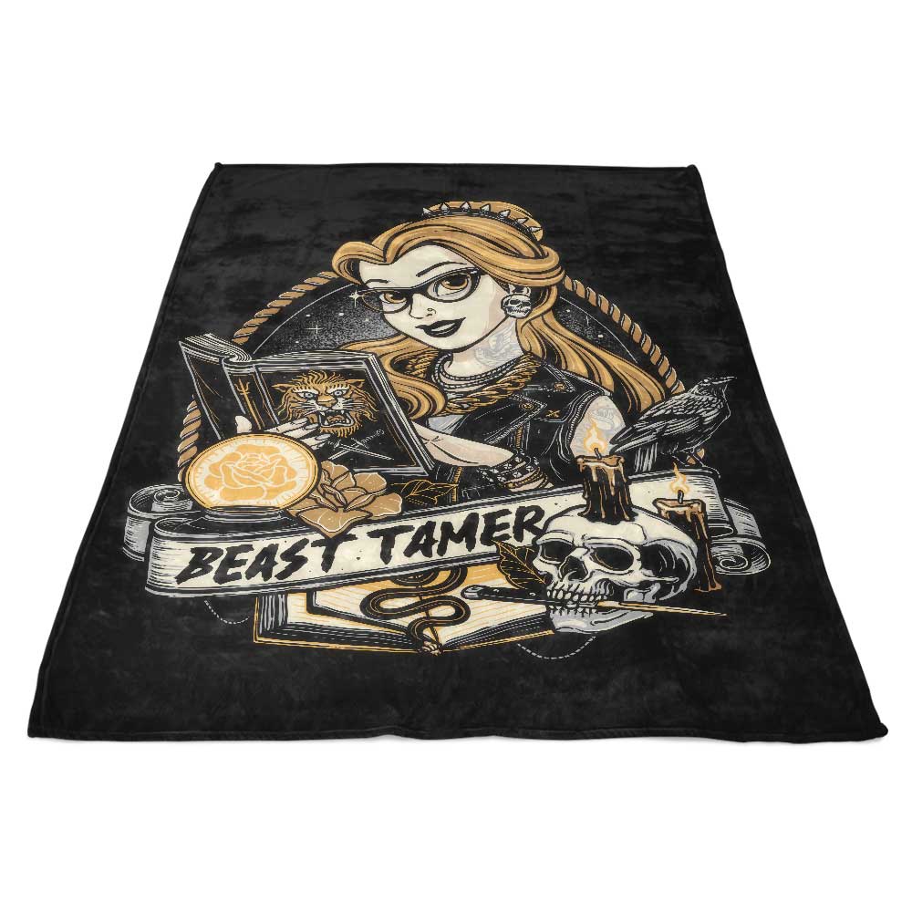 Beast Tamer-themed Super Soft Fleece Blanket for Cozy Moments