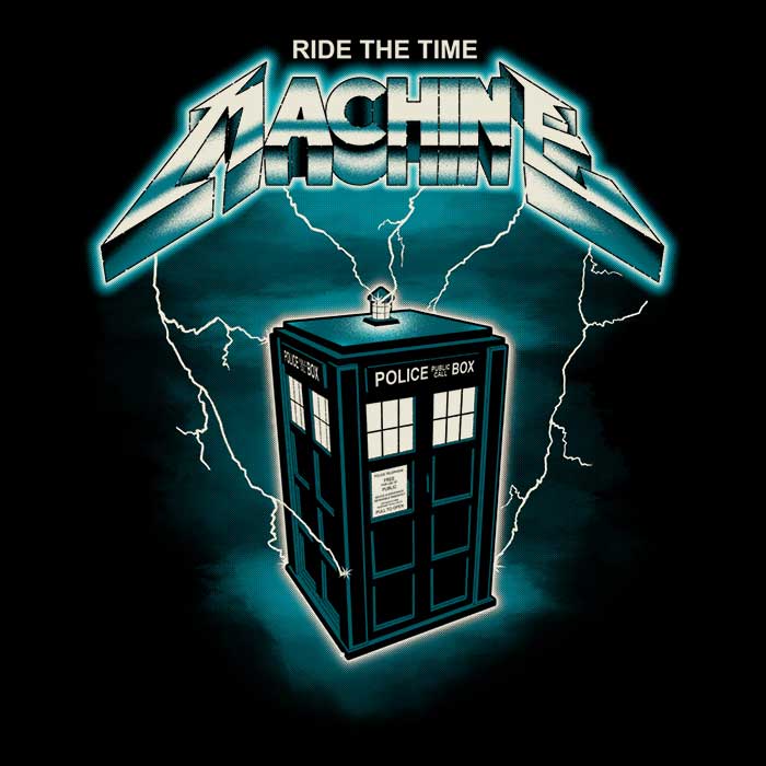 Cosmic Time - Travel Soft Fleece Blanket from Retro Division