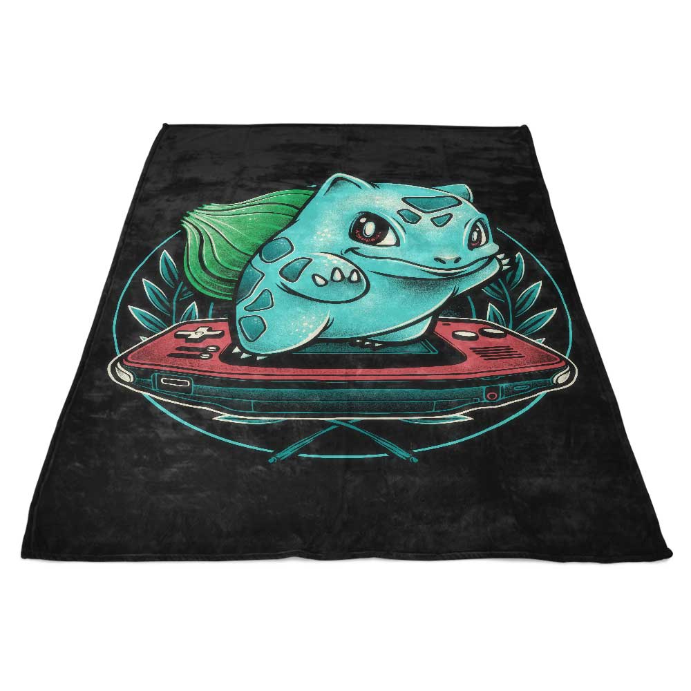 Overgrown Style Fleece Blanket for Cozy Use