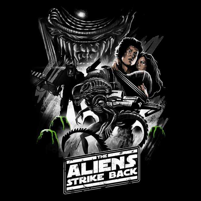 Aliens Strike Back: An Extraordinary Fleece Blanket for Cosy Moments