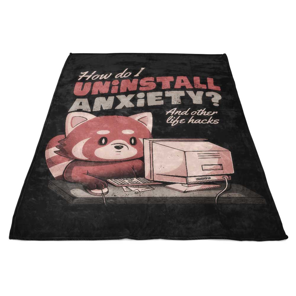 Cozy Fleece Blanket to Ease Your Anxiety Away