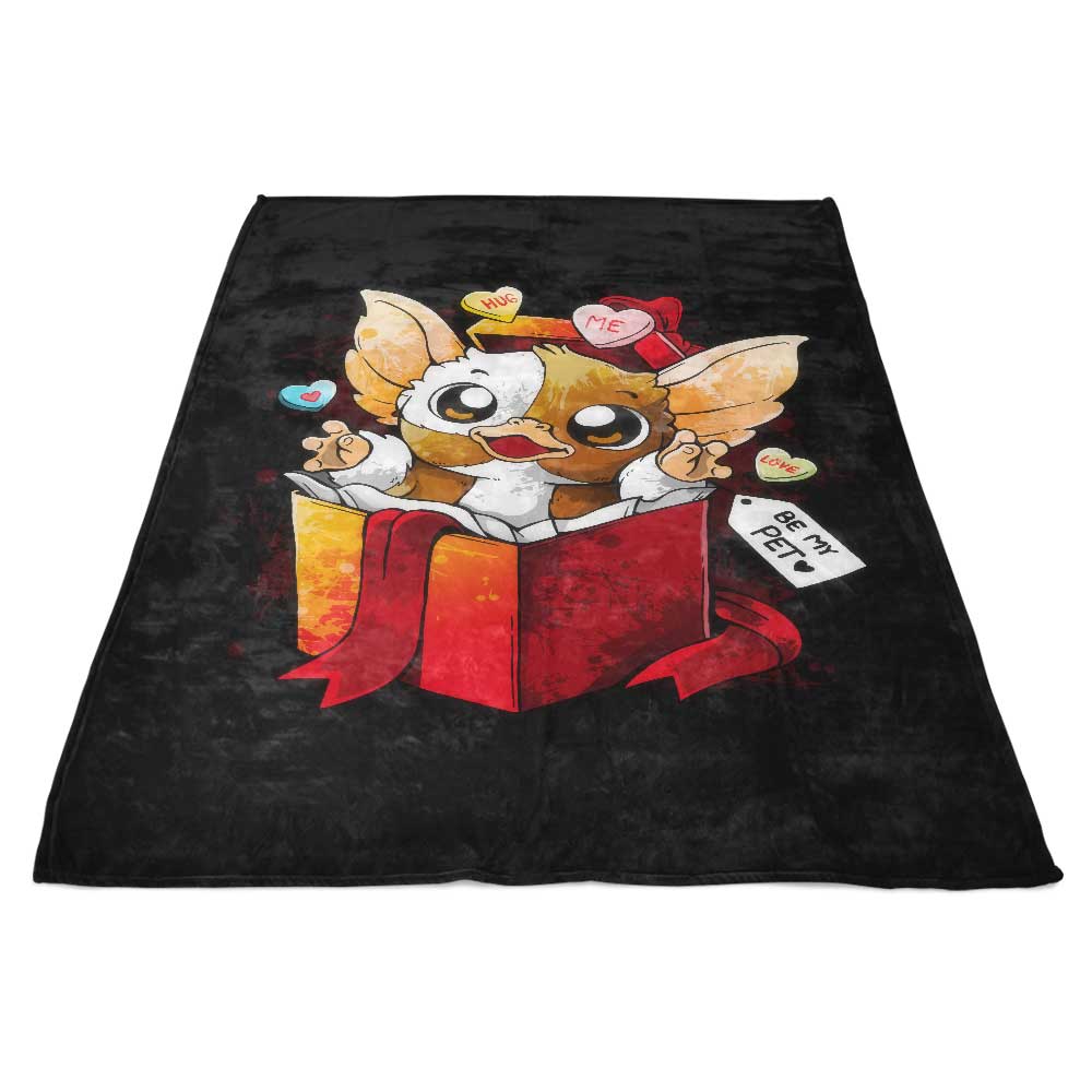 Be My Pet Cozy Polyester Fleece Blanket for Comfort