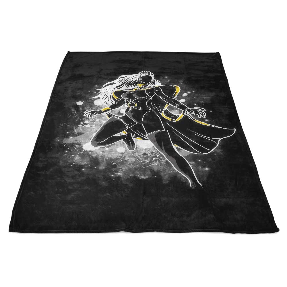 Inked Lightning - Premium Polyester Fleece Blanket for Ultimate Comfort
