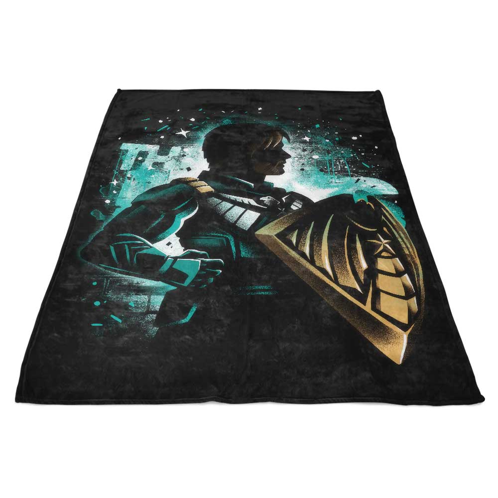 The Defender Soldier - Premium Fleece Blanket for Comfort and Warmth