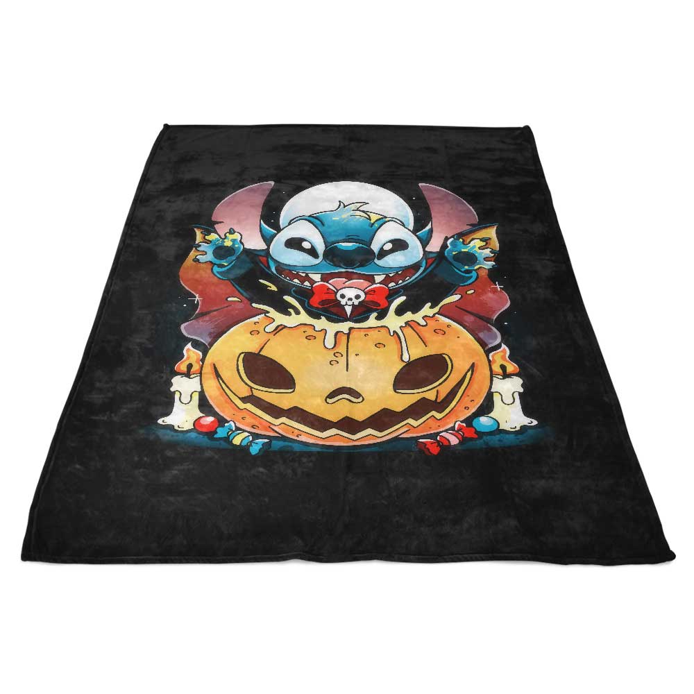 Vallina84's Cozy Fleece Blanket with Pumpkin Experiment Design