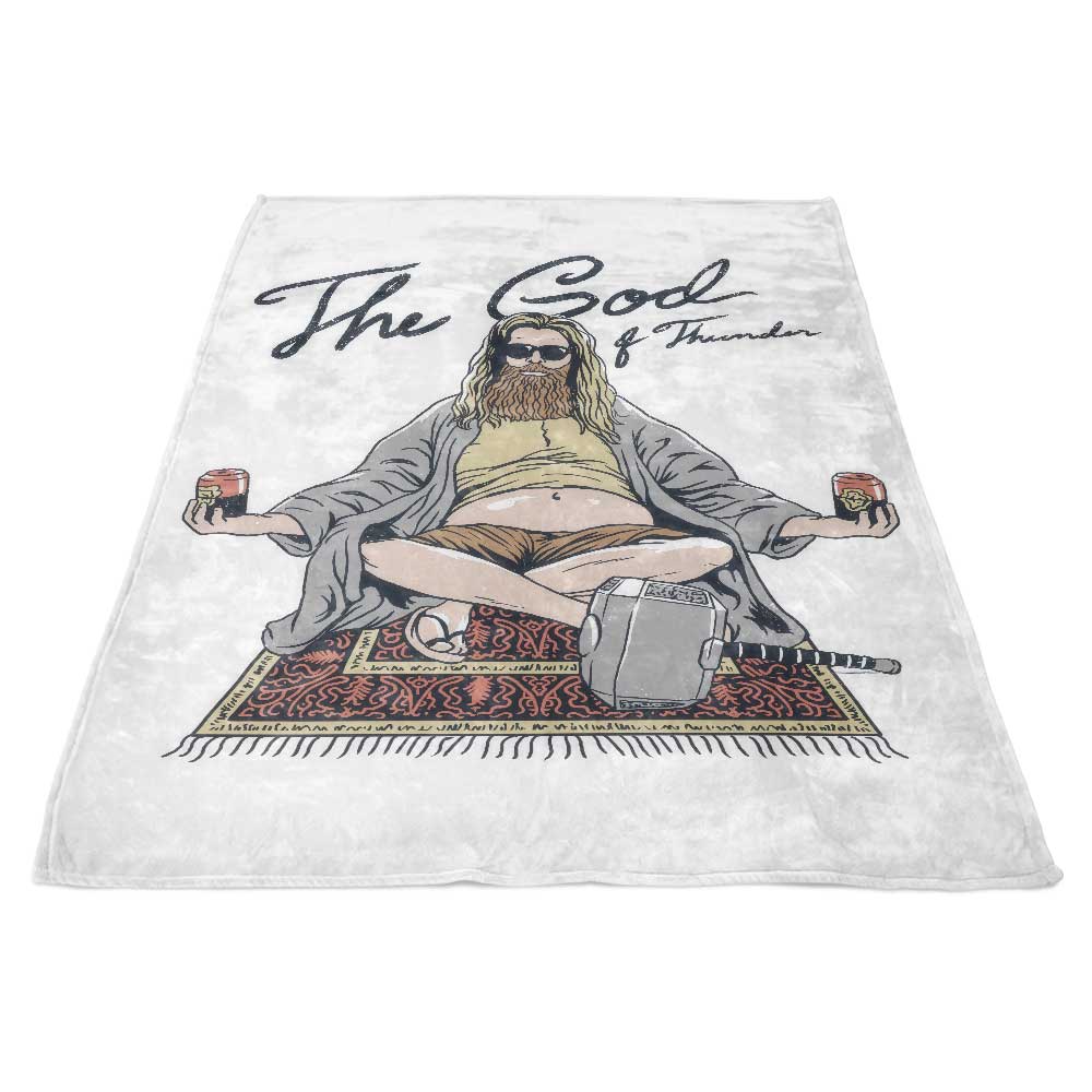 Thor Lebowski Fleece Blanket - Cozy and Soft Plush Blanket