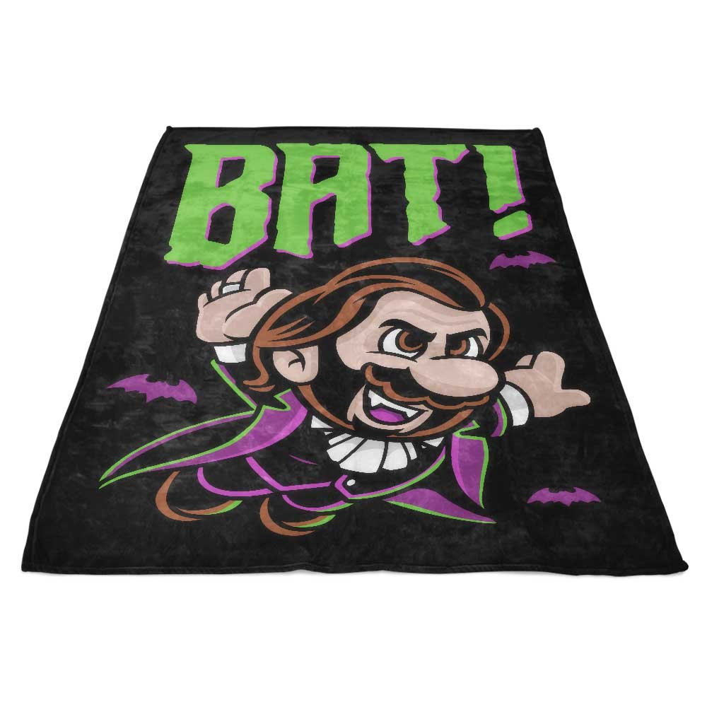 Cozy Bat-themed Fleece Blanket for Relaxing Moments