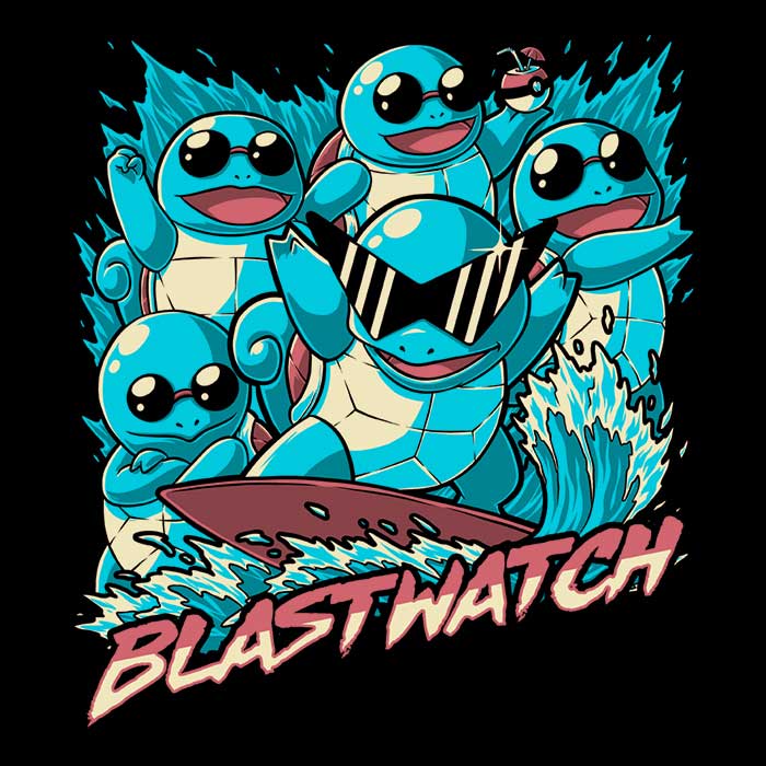Studio Mootant's Super Soft and Plush Blastwatch Fleece Blanket