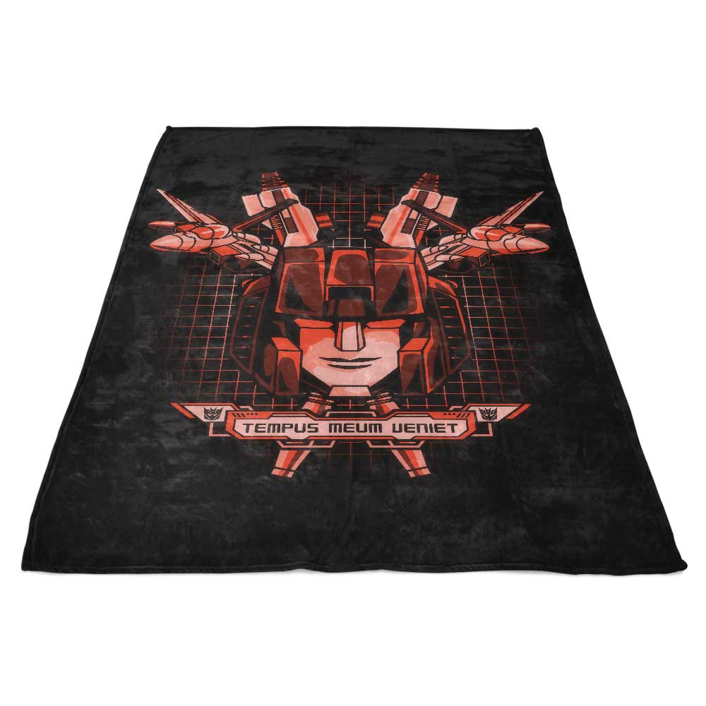 Clamor Rubrum Polyester Fleece Blanket - Cozy and Comfortable