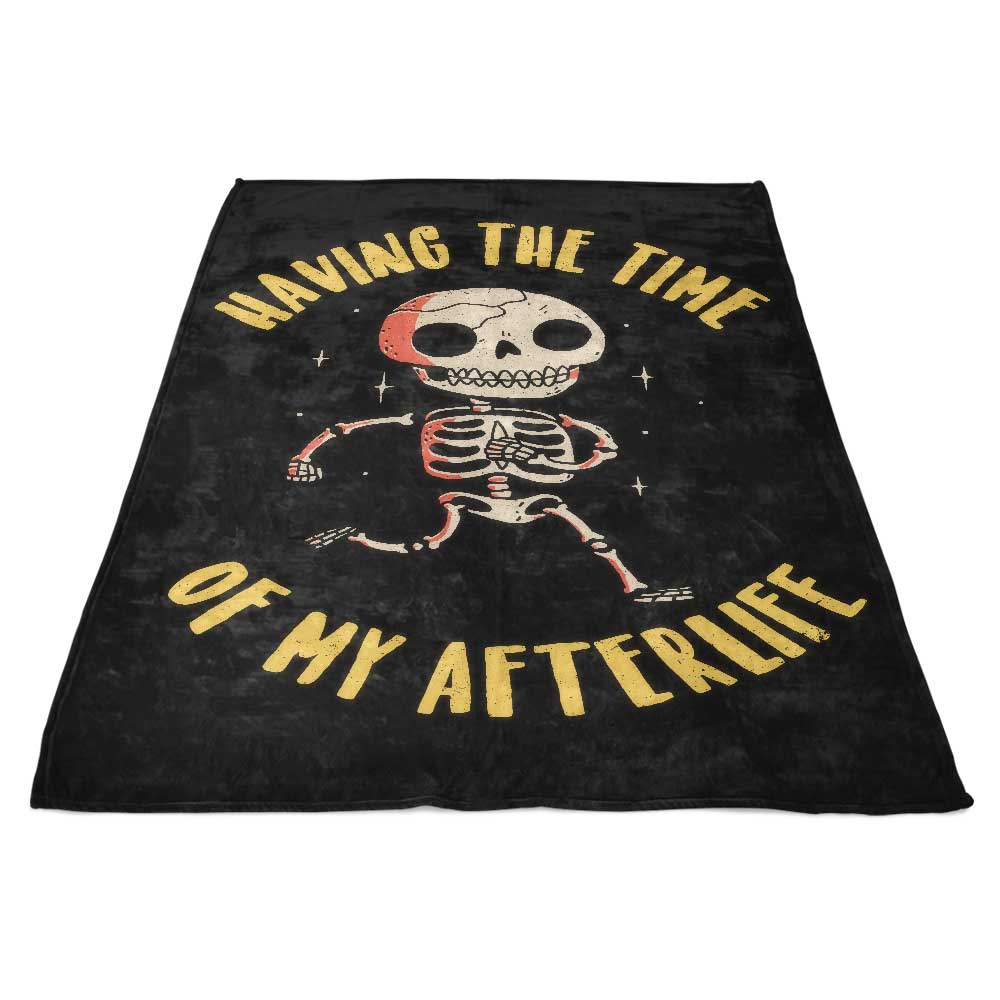 The Time of My Afterlife Cosy Fleece Blanket for Comfortable Use