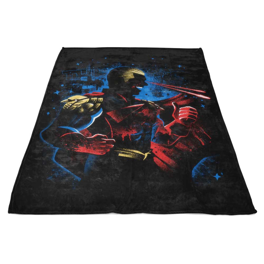 The Super Soft 'Unstable Patriot' Polyester Fleece Blanket