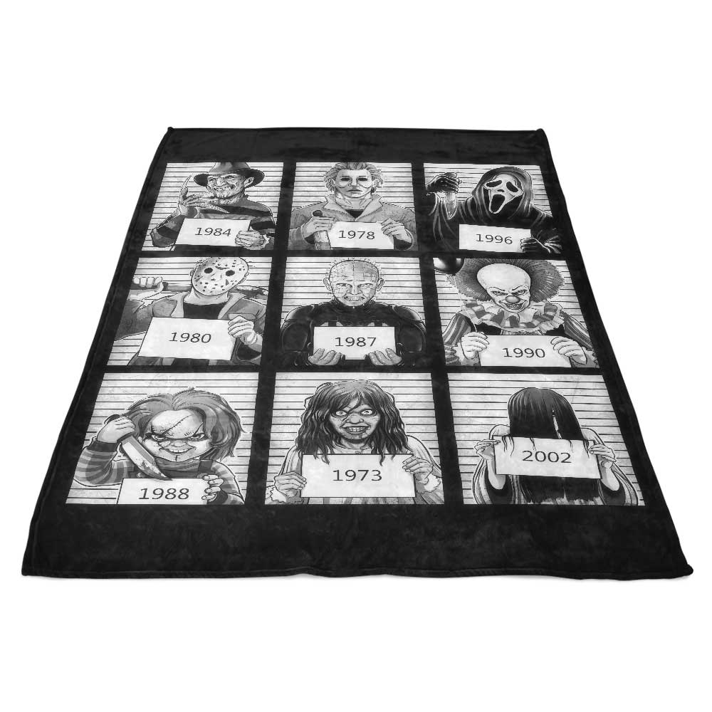 Alemaglia's Prison Horror Themed Fleece Blanket for Cozy Nights