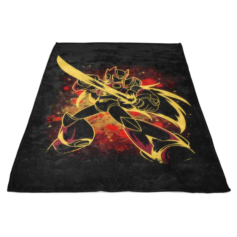 Inked Zero Brand Fleece Blanket for Comfortable Use