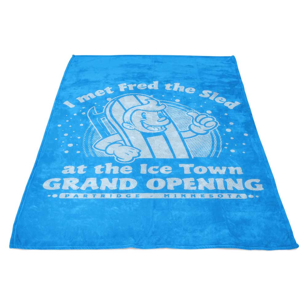 I Met Fred - Cozy Polyester Fleece Blanket for Comfort