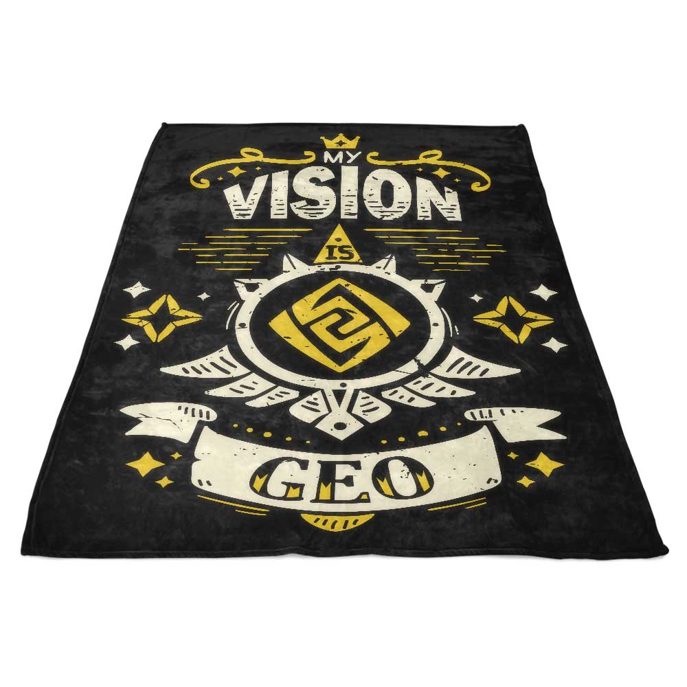 Ultra - Soft Geo - Fleece Blanket by Typhoonic Art