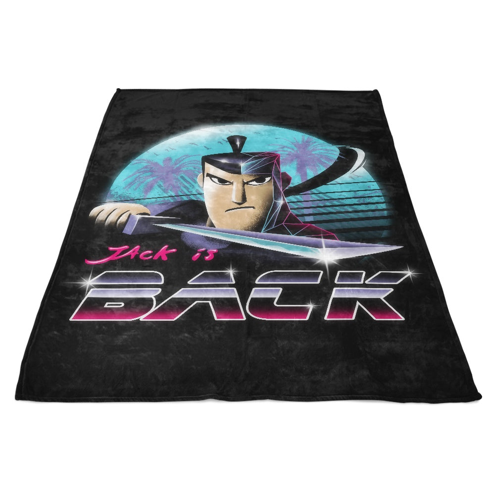 Epic Samurai-themed Polyester Fleece Blanket for Ultimate Comfort