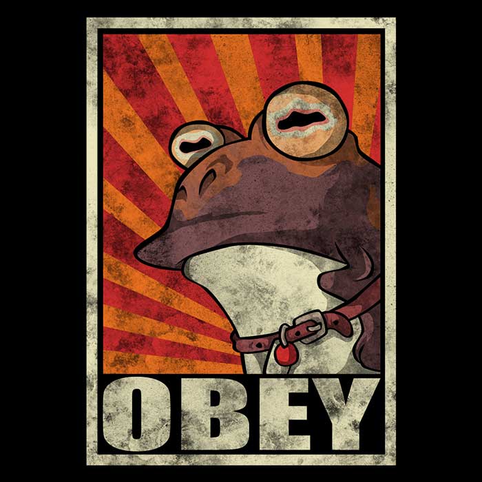 Obey - Super Soft and Plush 100% Polyester Fleece Blanket