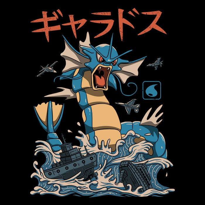 Fleece Blanket Featuring the Water Flying Kaiju Creature