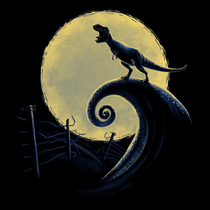 Teesgeex's Cozy Jurassic Nightmare Fleece Blanket