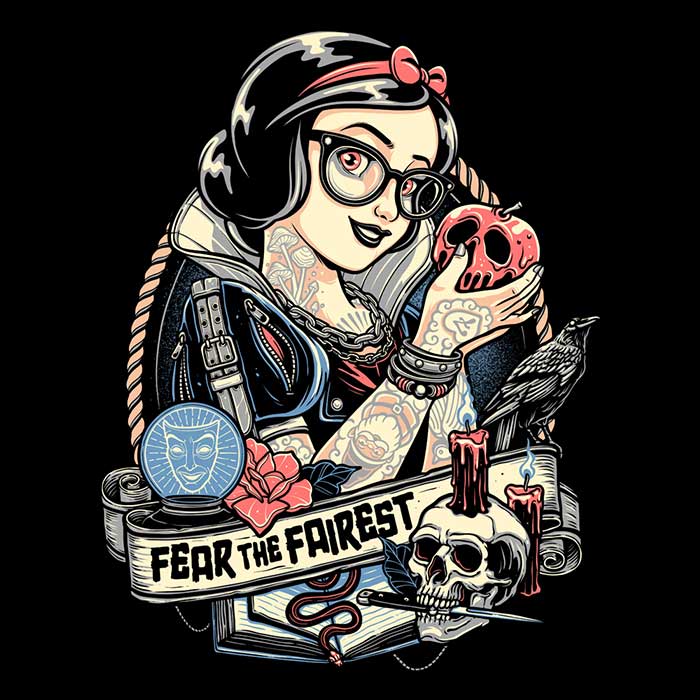 Ultra-Soft 'Fear the Fairest' USA-Made Polyester Fleece Blanket