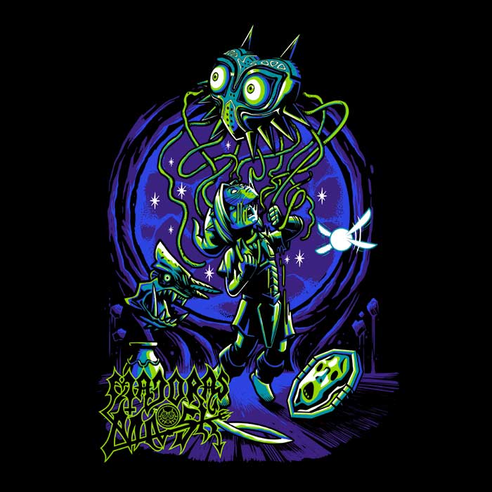 Dracula Byte's Cozy Fleece Blanket - End of Termina Design