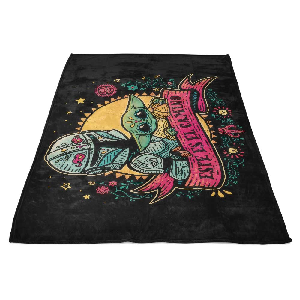 Teesgeex's Cozy 'Estes Es El Camino' Polyester Fleece Blanket