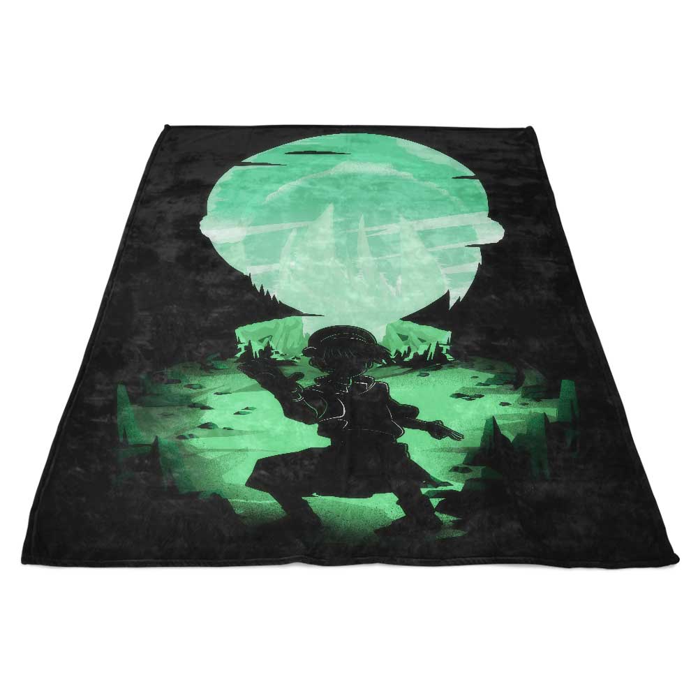 Ultra-Soft Fleece Blanket - The Blind Bandit Design