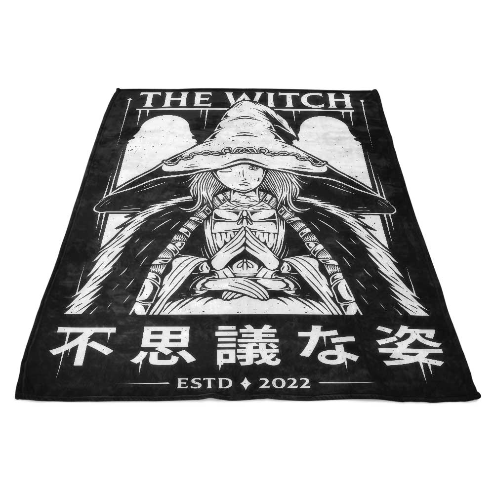 Elden Witch Themed High - Quality Polyester Fleece Blanket