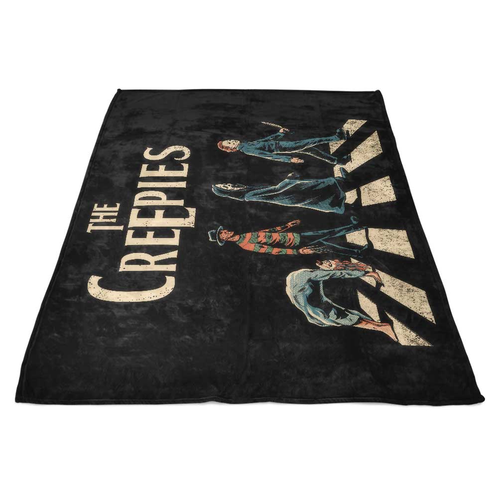 Gleydson Art's Spooky Fleece Blanket - The Creepies